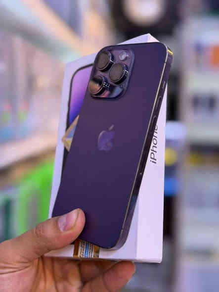 ايفون 14 برو دبل سيم كارت وكاله اصلي 
ذاكره 256 بطاريه 90 بلاد نضافه 💯💯 جهاز لا مفتوح ولا مصلح مع ضمان من مركز 5 ايام وين ميعجبك افحص الون مميز البنفسجي ملحقات كامله السعر 520 الف  اقوى سعر 
العنوان بغداد 
*********** رقمي
