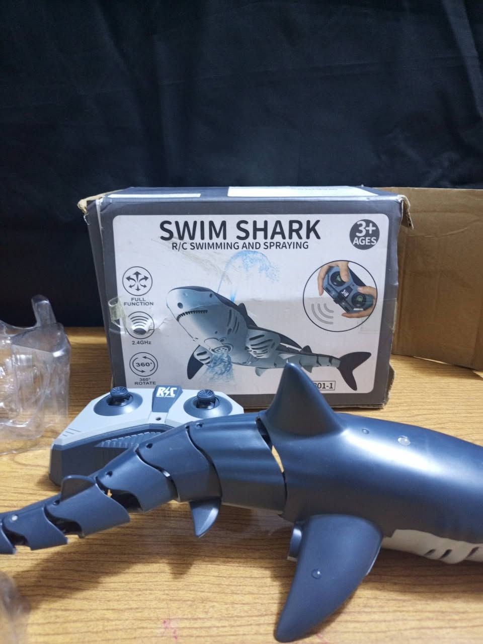لعبه تخبل سويم شارك.   Swim Shark

قرش يغوص بالماء والتحكم يتم عن طريق جوستك خاص بي كلش كيوت يعطي ضوء من الاعلى ونافوره اعلى الرأس 

🫰🫰🫰🫰🫰🫰🫰🫰🫰🫰🫰🫰🫰🫰🫰🫰

خلي سعر   ❤️💞💕🩷🫠

اذا تردون فيديو للتوضيح خاص


**إذا كنت صاحب هذا الإعلان وتريد حذفه لأي سبب، رجاءا أرسل رسالة إلى الدعم الفني**