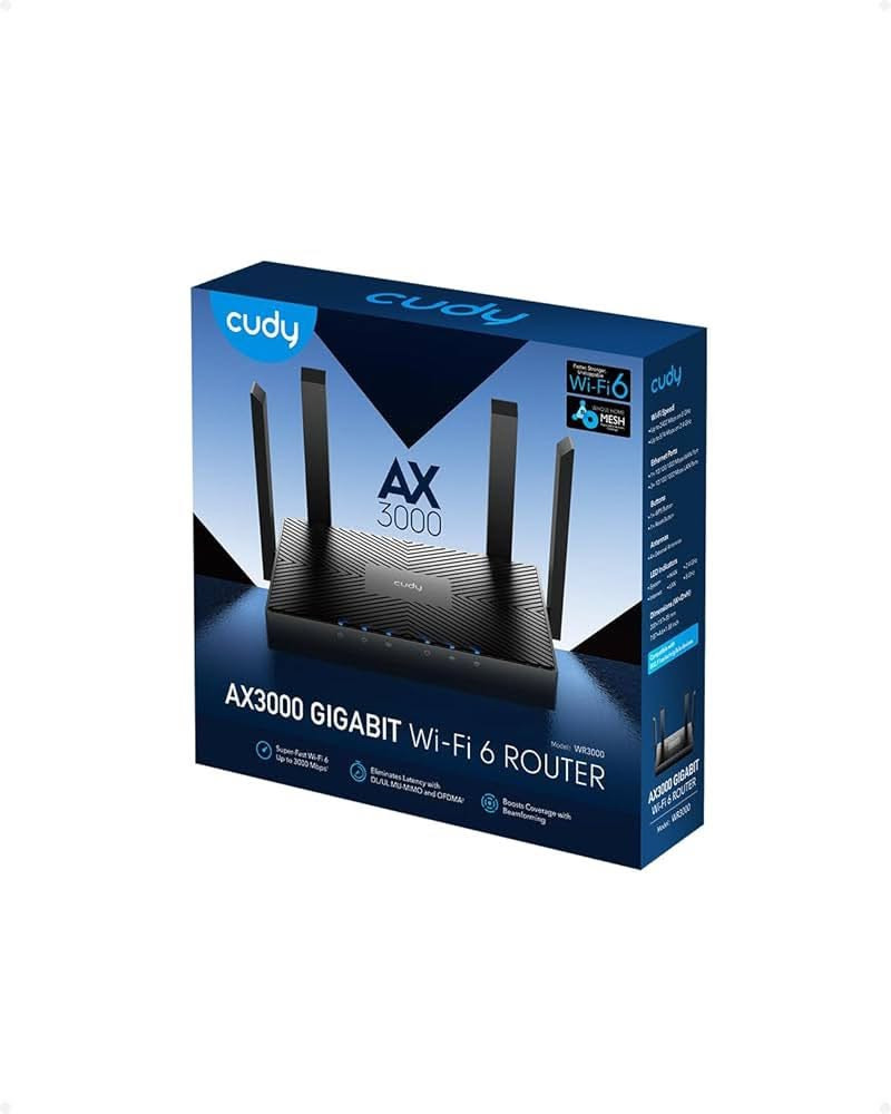Mi Wi-Fi ٧
٦٠ ألف

Cudy WR3000 AX3000

٥٥ ألف


**إذا كنت صاحب هذا الإعلان وتريد حذفه لأي سبب، رجاءا أرسل رسالة إلى الدعم الفني**
