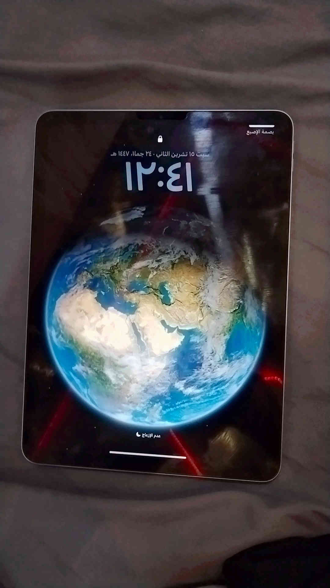 سلام عليكم جميعن ايباد ابل للبيع جهاز كلش نضيف شرط شخط مابي جهاز تاخذه وتترحم لوالديه الله شاهد ذاكره64/بطاريه تقريبن 98/مكاني نجف ارقم ***********/ سعره خاص /
