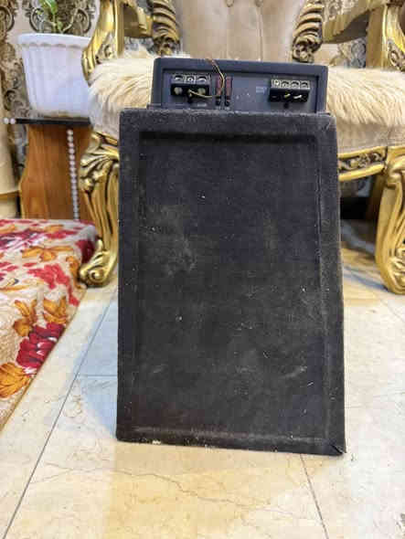 السلام عليكم دمام سوني اكس بلود 
1800 واط 425 ارمس 
مع امبلي فاير مونو بلوك بايونير 800 ارمس على الواحد اوم كلاس d تكدر تشغل عليه قطعتين مو وحده سعرهن 225 وبيهن مجال الاجهزة اصليه صناعه فيتنام 
مكاني بغداد متوفر توصيل ***********
