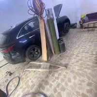 اليوم تم فحص حجر البيئه وتنظيفه  وتبديل الطلقات الي تربط بين الصالنصه ...