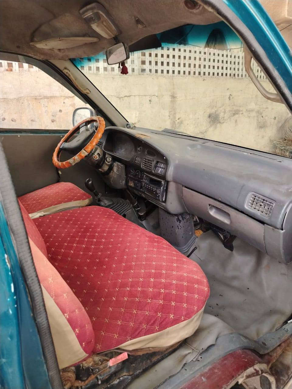 السلام عليكم 
كيا بريجو 97 مصفره هيئه او مرور  سنويه ساقطه تريد وكاله تريد تحويل  محرك او وكير او صدر مكفولاة اكسن شويه بيه صوت خفيف  السعر 27 او بيها مجال الاتصال ***********
