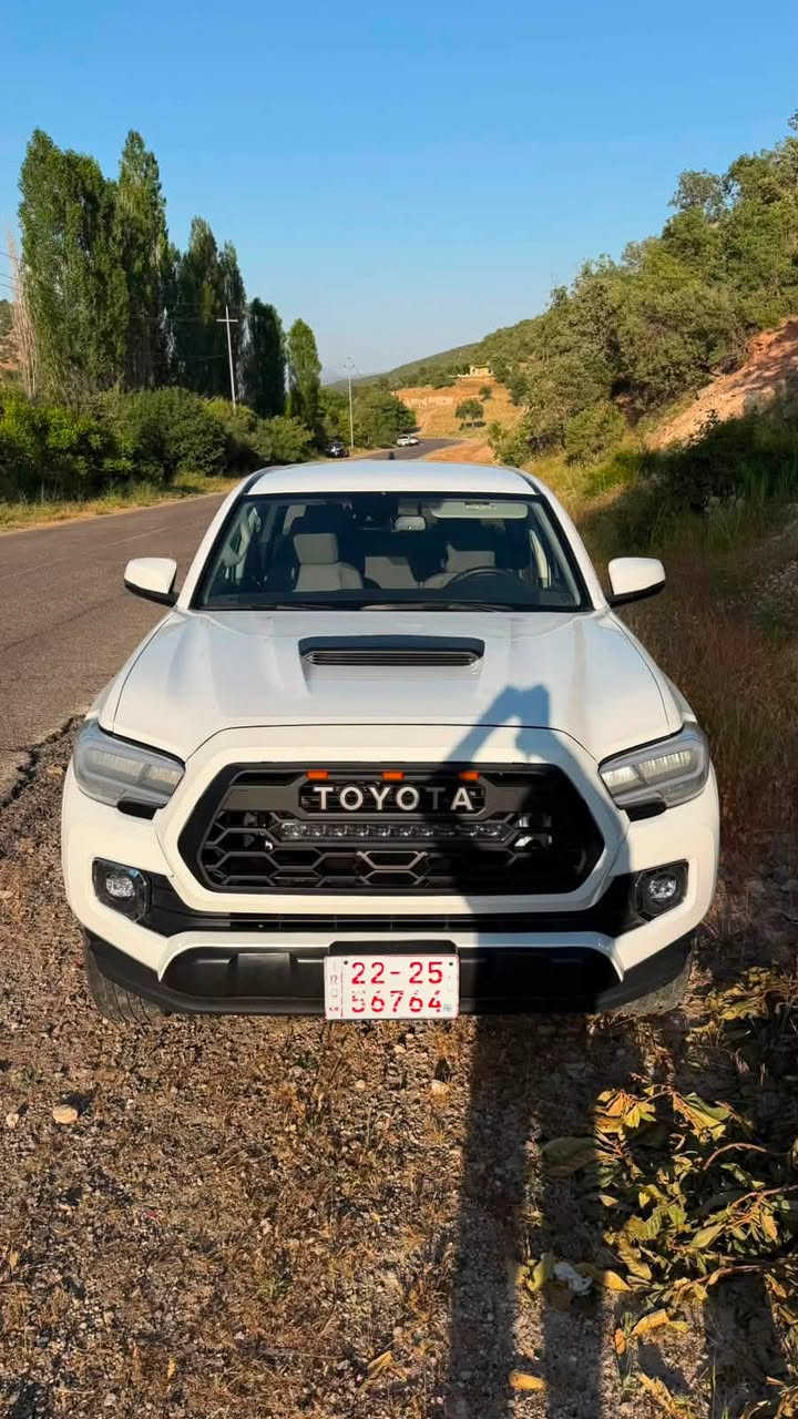 تاكوما
2023
Sr5
كيرا و مكينه شرط 
شاسي دريژي
رقم شرط رقم اربيل
صبخ 
3كلير إمريكا 
صبخ3قتعه
بدون دا خلي
6بستن
فولو فولو مواصفات بدون فتحه
سعر 204مجال
مكان دهوك
رقم تلفون 
***********
