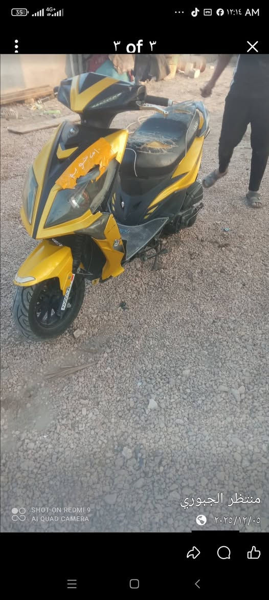 سلام عليكم للبيع دراجه نضيفه من كلشي وذا تريد ابيعلك منه تفصيخ السعر 150 المكان حله شارع80 ***********
