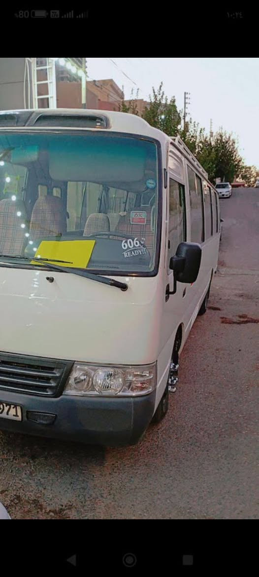 سلام عليكم ورحمه الله وبركاته للبيع كوستر تيوته راس ثور
محرك جديد جمره قبل ثلاث شهر                                 كير. وكسل      خير من الله            صدر  جديد
منظومه غاز 80لتر كلشي بيه جديد نوزلات غاز جديده
فيتبم و نوزلات بانزين و بلكات جديد
باب العبري كهربائي
سياره كفاله
رقم سياره سليمانيه جديد
بسمي تحويل ثاني يوم
***********مامتواجد على فيس
العنوان سياره البياع شارع رافدين يم سواق العسل
سعر سياره 205$ و بيه مجال
