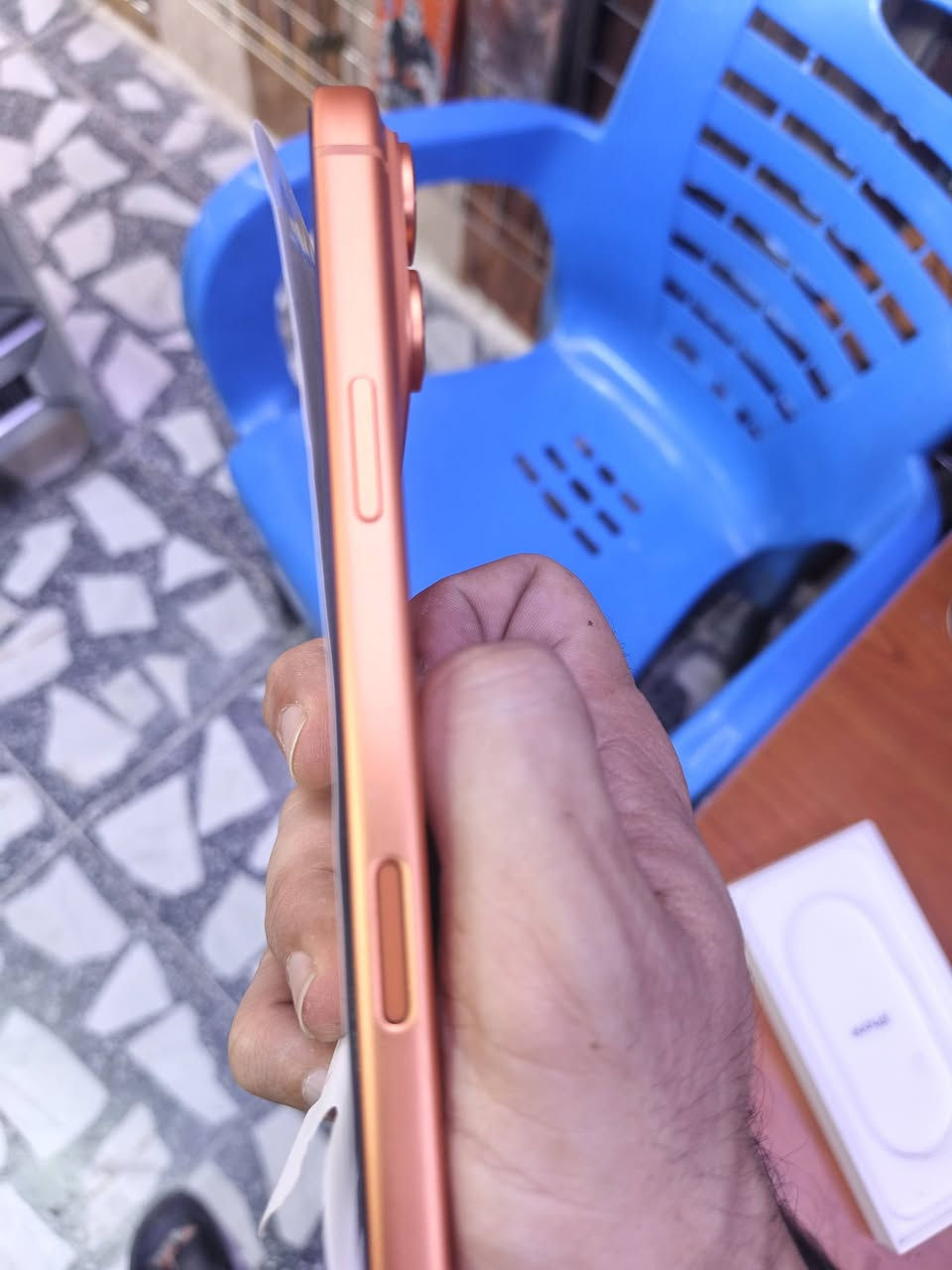 17pro max..شريحة الكترونية
مشحون 130 مرة..بطارية 100
بي شخط خفيف بل ظهر مثل ما موضح بل صورة..نظافة 90%
السعر مليون و ٥٨٠ الف..
بغداد الزعفرانية..لايوجد توصيل


**إذا كنت صاحب هذا الإعلان وتريد حذفه لأي سبب، رجاءا أرسل رسالة إلى الدعم الفني**