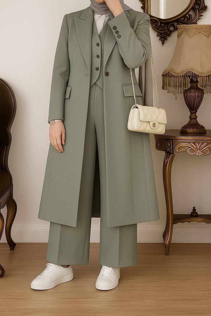 صل موديلنا 

والقالب الاكثر طلباً طقم 3قطع 

*يلك +جاكيت120 سم +
 بنطرون 106سم عرض البنطرون 28 سم

*القصة والبنسات يخبلن نفس 
الصوره طبق الاصل✨

*يلگ + جاكيت مبطنات بالكامل
*الخامة دابل

*المقاسات الاكثر طلباً 
44-46-48-50-52
تخفيض 💥 السعر 46,000


**إذا كنت صاحب هذا الإعلان وتريد حذفه لأي سبب، رجاءا أرسل رسالة إلى الدعم الفني**