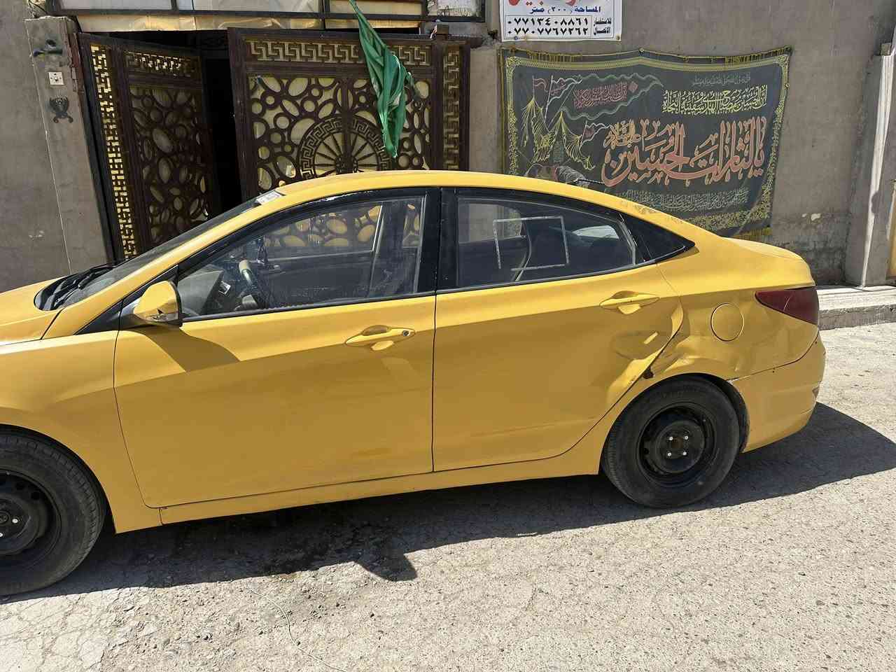 السلام عليكم اكسنت لبيع موديل ٢٠١٣خليج مكين ١٦٠٠دوش خير من الله تبريد ثلج مكان سياره بغداد العبيدي الستفسار الاتصال على رقم ***********
