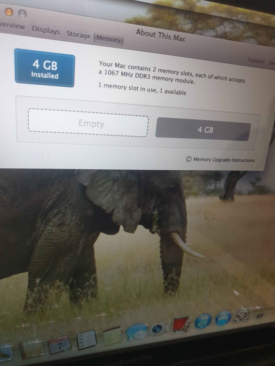 ماك بوك برو حجم شاشة 13
معالج كور تو ديو 
رام 4..هارد 500HDD 
شحن ممتاز ..شاحنة اصلية 
شغالة كاملة برنامج ماك 
السعر65الف
المكان بغداد 
اعتذر لا يتوفر توصيل بغداد, العراق


**إذا كنت صاحب هذا الإعلان وتريد حذفه لأي سبب، رجاءا أرسل رسالة إلى الدعم الفني**