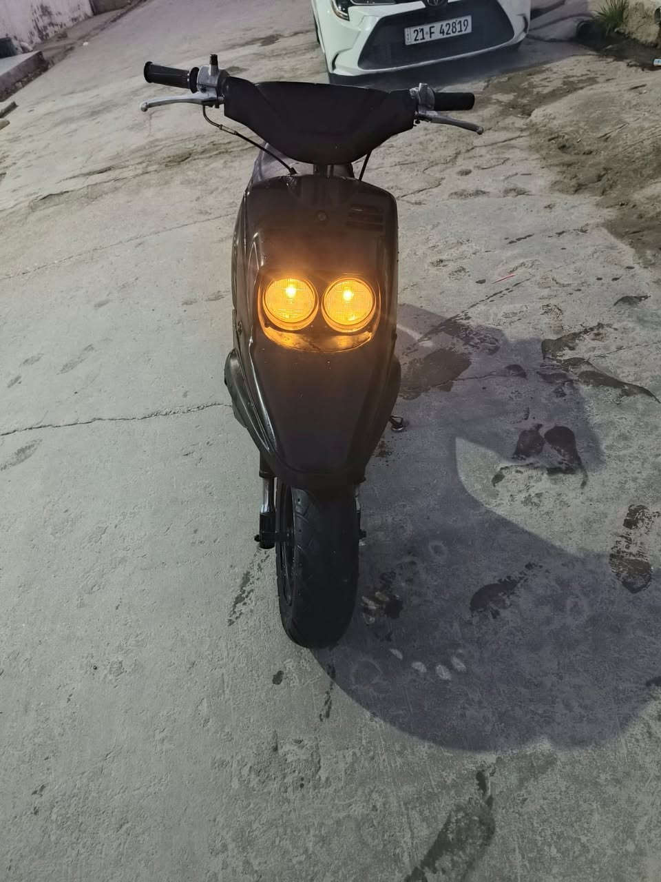 دارجة للبيع شغالة. تحتاج تنضيف كابريتر تحتاج ترتيب. ابيع كما هي السعر 100  متواجد على الخاص


**إذا كنت صاحب هذا الإعلان وتريد حذفه لأي سبب، رجاءا أرسل رسالة إلى الدعم الفني**