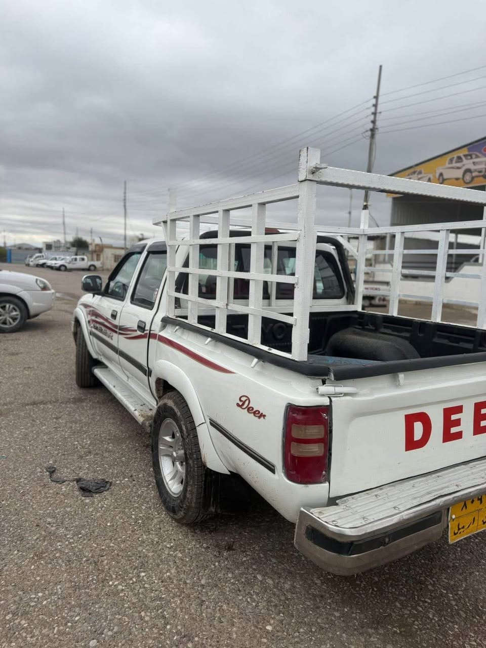 سلام عليكم بيكب ادميرال للبيع موديل 2008

سياره حيل نضيف وحلو
صبغ جماليه طرف سكن مع باب ورا ✅ 
كير مكينه بشرط سنويه  8 اشهر منتهي شرط تحويل ✅
العنوان كركوك رقم هاتف *********** كركوك, العراق
