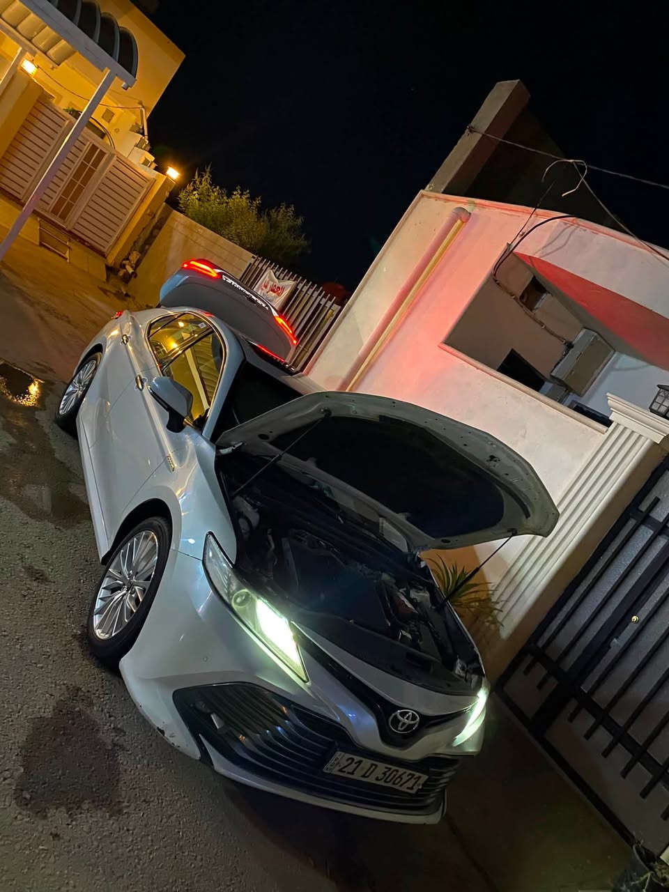 سلام عليكم 
كامري لبيع مديل ٢٠١٩
SE 
فول مواصفات 

V6
خليجي شوكت sas
قطعه وحده صبغ الجاملغ المامي بس 
السعر ١٩٠ وبيه مجال 
***********
