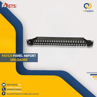 متوفر وبكميه محدودة🔥🔥 Patch Panel 48 Port Unloaded : patch Panal  يُثب...