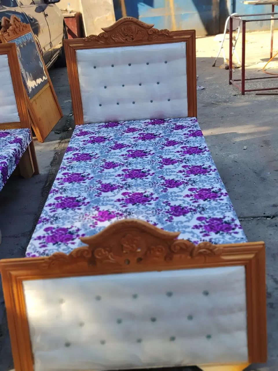 ️ سرر نوم راقية بسعر ما يفوّت!
تصميم مرتب وتنفيذ نظيف جدًا 💯
خشب قوي وثابت ويتحمل وزن فوك 150 كيلو بدون هزة 💪
تنجيد ناعم ومريح وشكل ملكي يناسب غرف الأطفال والشباب 👑

💰 السعر: 85 ألف دينار فقط للسرير الواحد
🚚 توصيل داخل بغداد فقط
✔️ العدد محدود — والبيع للأسبق 🌟

للاستفسار راسل خاص 📩
أو اتصل مباشر… 😉


**إذا كنت صاحب هذا الإعلان وتريد حذفه لأي سبب، رجاءا أرسل رسالة إلى الدعم الفني**