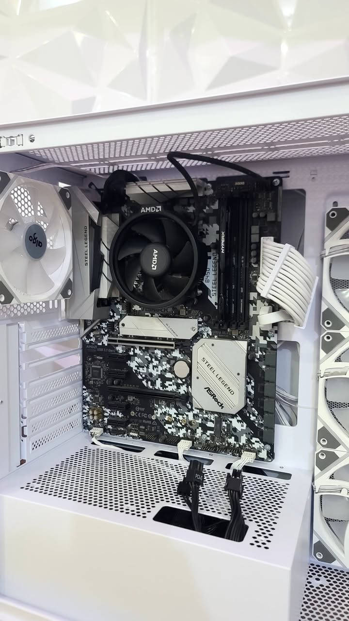 حبايب متوفر تجميعه بدون كارت 
R5 5600g 
B450 steel legend 
Ram 8gb 3200mhz fure
M.2 500gb 
Psu 650w gamdias
Case sama 4fan 
السعر 540 الف شامل توصيل


**إذا كنت صاحب هذا الإعلان وتريد حذفه لأي سبب، رجاءا أرسل رسالة إلى الدعم الفني**