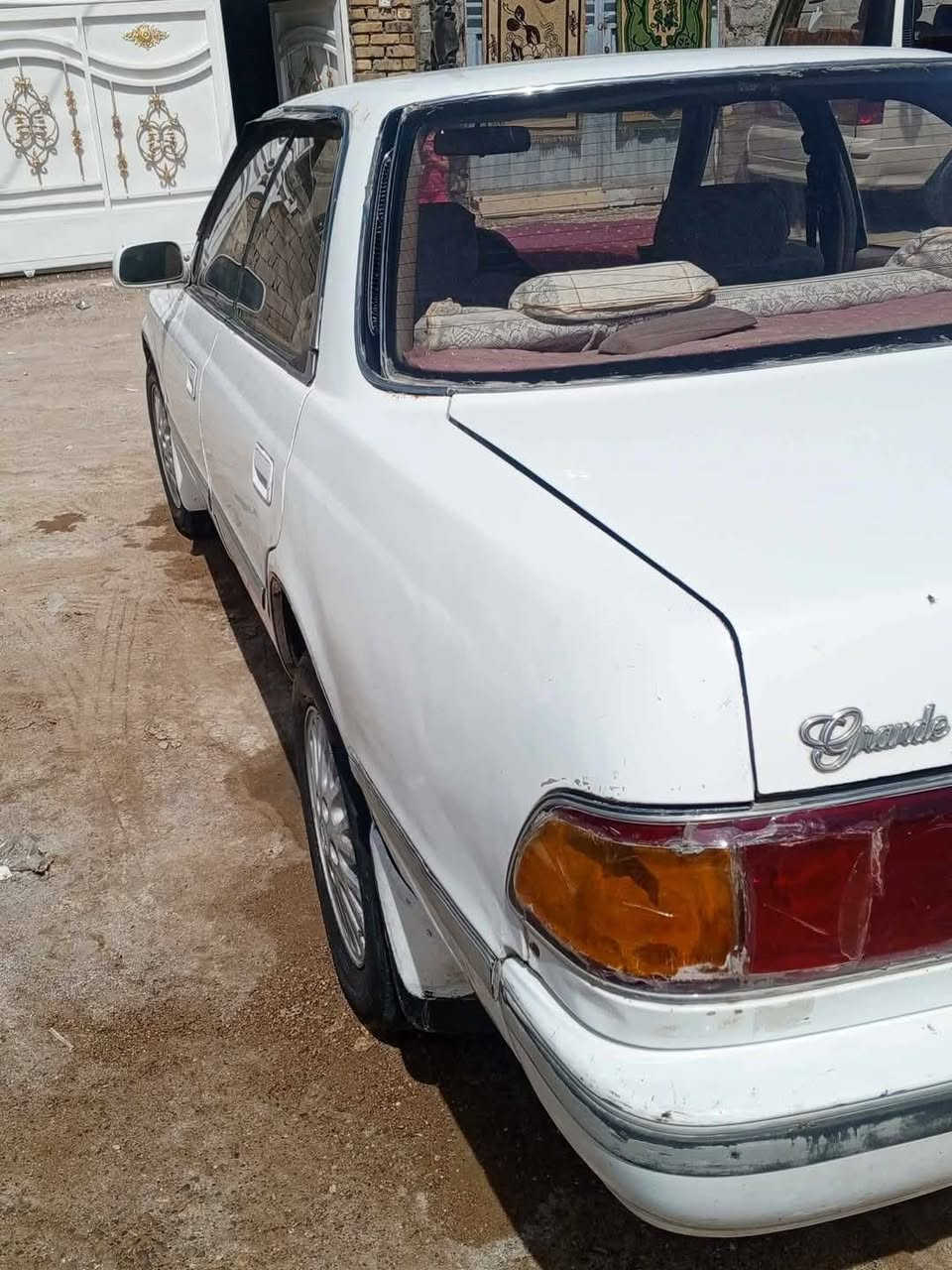 مارك 92 مكينه ونجي 6 كير مكينه مكفول تبريد شغال كهربائيات كله شغاله تخم تاير جديد باتري جديد رقم بابل بسمي  مكفوله من الكص ونقل الجثه مكاني كوت  السعر 37 وبيه مجال ***********
