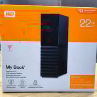 هارد WD • ٢٢تيرا • جديد بالباكيت