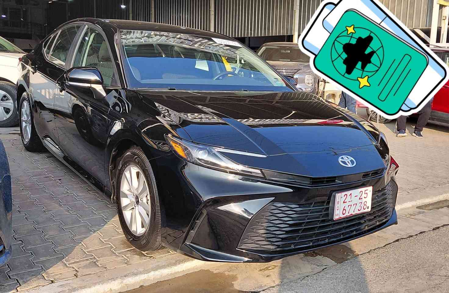 تويوتا كامري 2025
موصفات LE..هايبرد
ماشي9 الف..حادثها جامرلغ خلفي 
بدون ارباك..بجم كبس 
رقم كاتى..يترقم اربيل وسليمانية 
سعر 215 $
***********
