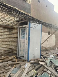 تواليت خارجيه • سندويج جاهزه • ١م×١م