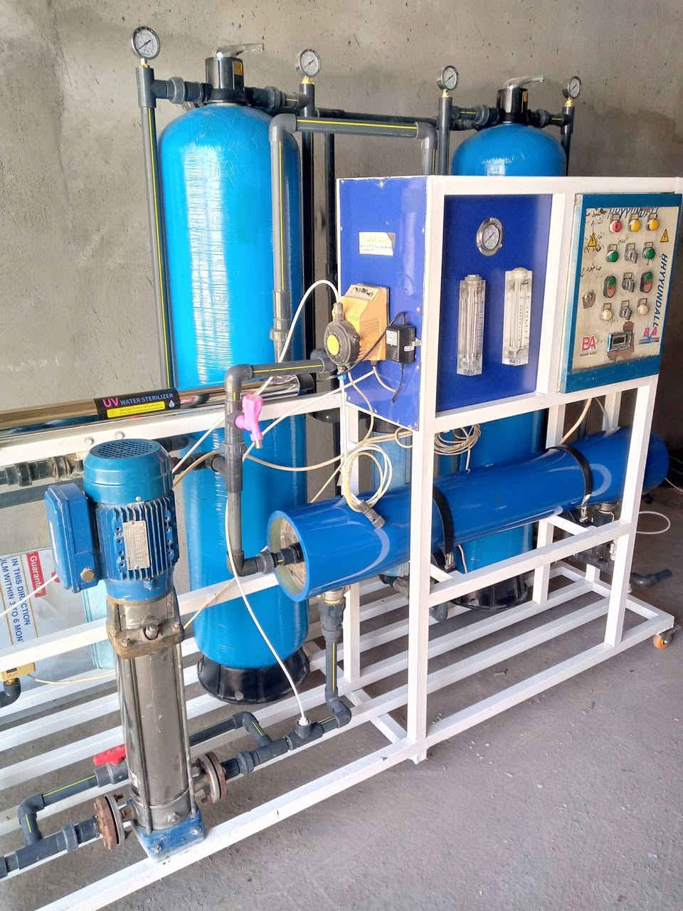 سلام عليكم 
محطة واحد متر الف لتر بساعة
محطه شركة أواب
مضخات ايطالية لوارا
+ خزان واحد ابو 5000 تالاف
المحطة بدون منبرين 
السعر/  مليونين 400 الف
العنوان / بغداد المعامل
للرقم /***********
متواجد واتساب
