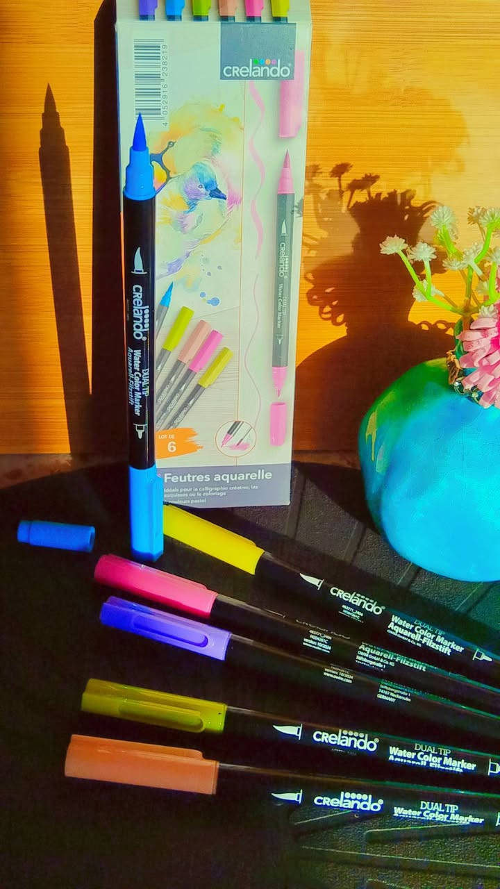 أقلام تلوين اكريليك برأسين🖍🖌 فرشاة ناعمة 
المانية المنشأ .....السعر ٣ الاف


**إذا كنت صاحب هذا الإعلان وتريد حذفه لأي سبب، رجاءا أرسل رسالة إلى الدعم الفني**