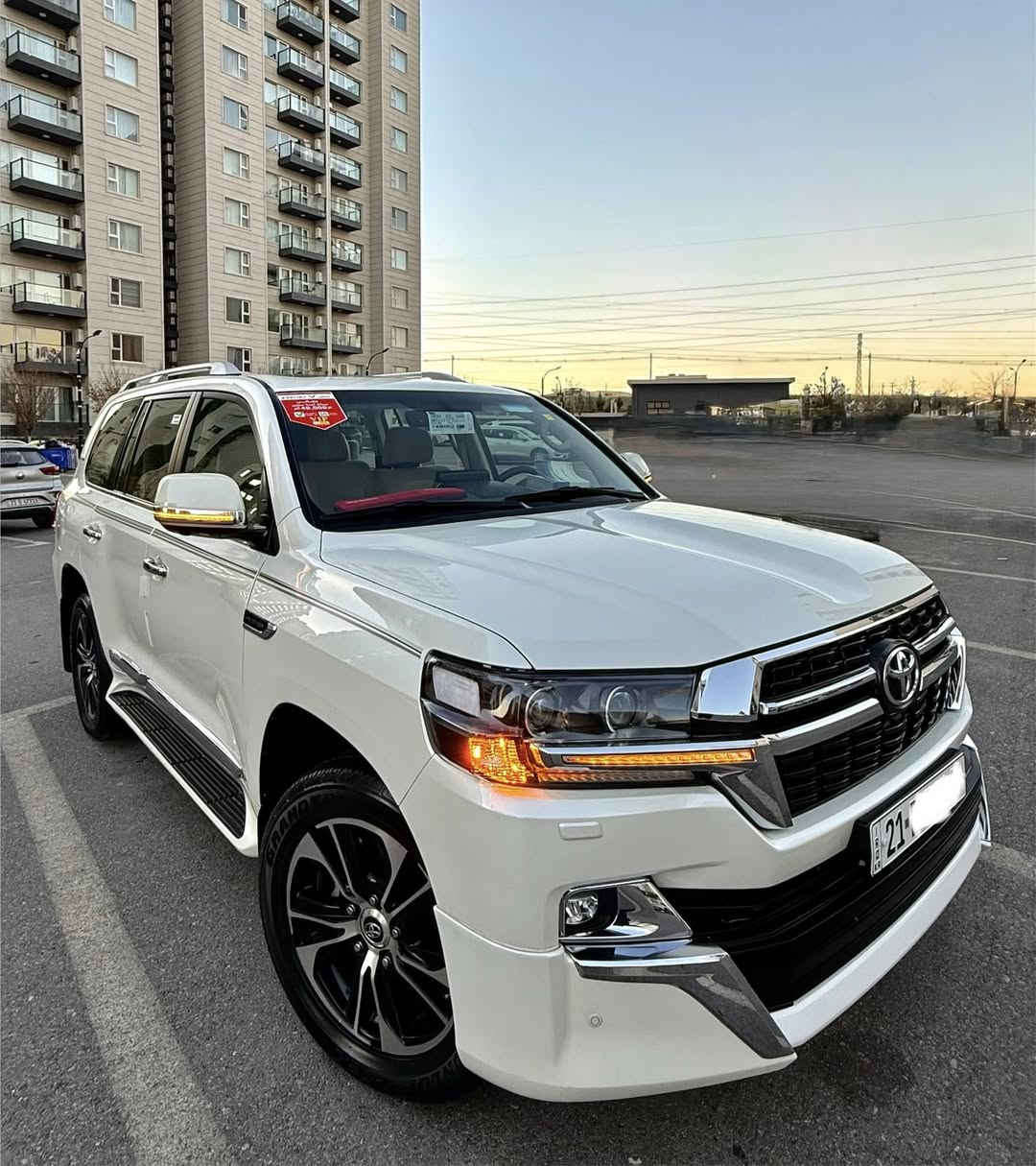 ‏Toyota Land crusir_ 2021 _ 46,000km
اللَّهُمَّ صَلِّ عَلَى مُحَمَّدٍ وَعَلَى آل مُحَمَّدٍ
ماشاالله تحدا شرط ماكو هيج نضافطها
أرخص سعر بكل عيراق
ملاحظه / بدون مراوص
رقم / ***********
سعر/557$💸
مكان/سليمانيه
سياره مواصفات _ گراند تورينگ _ فطيم
سياره (5 كاميرات)
🔷تويتا لاند كروز  _ 2021 _ گراند تورينگ  
🔷سياره مواصفات معروفه (فطيم)
🔷 سياره (2) كوشنات كهرباي (٣) دگم
🔷سياره (8) ايرباكات _ (٣ ) شاشات
🔷سياره مكفول كفاله عامه دعامي لي دعاميه    
🔷بدون صبغ .. بدون بارد .. بدون شخوت 
🔷بدون حالوب .. بدون رمل مكفوله كفاله 🔷سياره بص ماشاالله نفص زيرو
🔷غراضات كامل موجود  هيدفونات موجوده 

🔷سياره ماشيه 46,000 الف كيلو حقيقي
🔷4 اطارات و ويل جديد شريكه مامفتوح
🔷سياره داخل بيجي كوشنات جلد

🔷سياره محرك بشرت مامفتوح جديد جديد
🔷 محرك (V6) 
🔷سياره حيل نظيفه كلشي علي بلادي اوك

🔷مواصفات
(بصمه .. الانزلاق .. كشن جلد  .. ثلاجه ..  زينون .. هواء مزدوج .. نيظام ايكو ..
حساسيه الديك الموخره مرايات .. فتحه ..
تشغيل عن بعد ..  باب بصمه . باب جانتا كهرباي)

🔷نظافه  ١٠٠٪ كامل سيرڤس بدون نقص و مصرف

🔷سياره مال بيت أي نقص مابيها

🔷نفس اليوم / تحويل و وكاله حاظر مباشر
سنويه جديد 
🔷 سياره داخل / سليمانيه 
🔷سعر ..  557$.. ورقه 
🔷رقم / ***********
