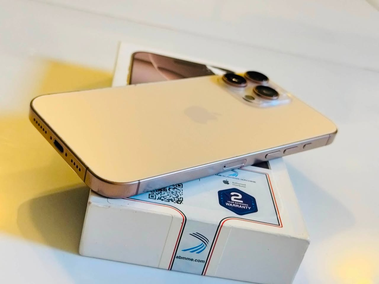 بيع فقط بدون مراوس🔥
ايفون 16 برو ماكس💛
ذاكره 256 😕 بطاريه 100%🔋 
مشحون 196 شحنة قبل شهر خلص الضمان
ضمانه ABM شرق اوسط 
ملحقاته كارتون لاصلي فقط
سعر: 1350 ومجاله جدا بسيط 
مكاني بغداد البلديات
***********
