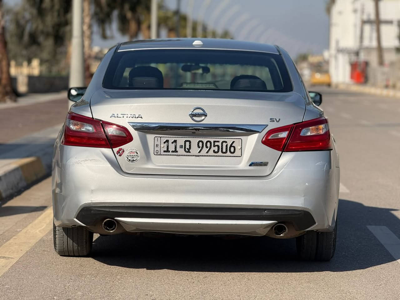 السلام عليكم

نيسان التيما 2018 رقم بغداد 

المواصفات

بصمة تشغيل

بصمة ابواب

مانع انزلاق 

تشغيل عن بعد

تحكم استيرن

مثبت سرعة 

كشن كهرباء

كاميرا خلفية 

ماشية 203الف كيلو متر

الحادث موضح بالسونار بدون دواخل نهائياً  بدون ايرباك كلة سليم 

السيارة  جاهزه هزة و سنويه جديدة شادلهة براد گير مع بصمتين

السعر123 

المكان ديالى /بعقوبة  للاستفسار الاتصال
***********
