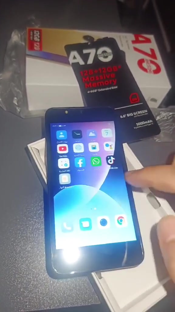مبايل جديد كوبي ماستر فتحته بس اريد اشوف بعده مامستخدم بطاريته زينه وجربت نزلت بي كل المواقع عادي يفيد اذا واحد يريده لابنه او لبنته او يخلي لتواصل الاجتماعي يفيده وسعره مناسب كلش ٤٠ الف وي التوصيل داخل كربلاء فقط


**إذا كنت صاحب هذا الإعلان وتريد حذفه لأي سبب، رجاءا أرسل رسالة إلى الدعم الفني**