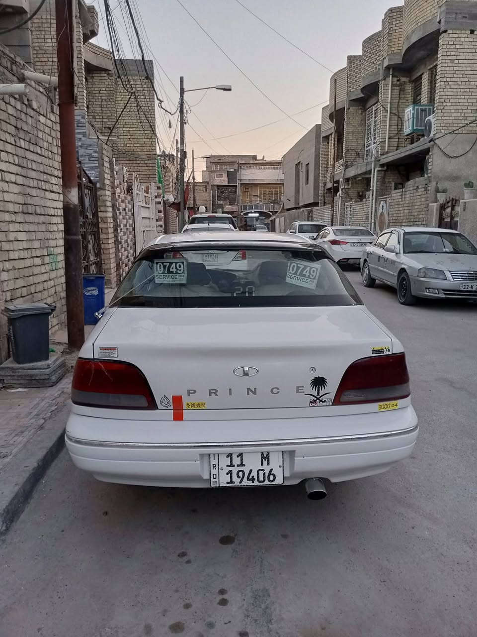 سلام عليكم
سياره ابرنس فراشه موديل 1997 سياره تبريد شغال تخم تأير صدر جديد سياره متعوب عليه ترايك وين ما يعجبك سياره مابيه أي نقص مصبوغه جماليه مابي أي ضربه كهربايات كله شغاله كير محرك مكفول كير اوتوماتيك جام كهربائي كله شغال سياره بسم صديقي يريد تحويل مباشر هزه جديده  رقم سياره بغداد سعر 40 وبيه مجال حك جيه مكان سياره بغداد بلديات هذا رقمي ***********

