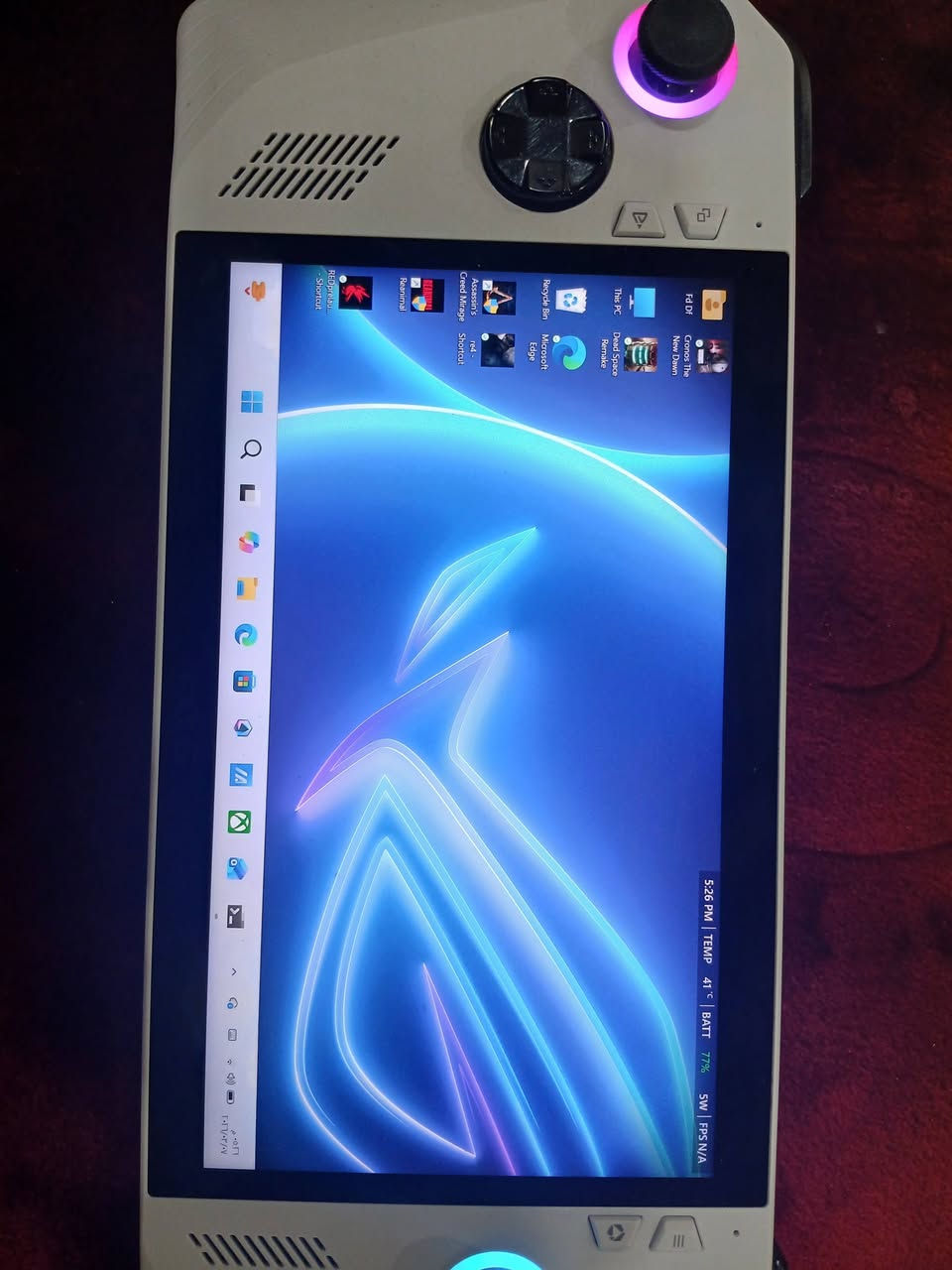 السلام عليكم
متوفر اسوس روج اكستريم( ذاكره ١ تيرا) مستخدم مكان بغداد 
*********** السعر ٥٧٥ 
اخوان ملاحظه اذا اتريده ذاكره ٥١٢ فراح يكون سعره ٤٧٥ نهايته
