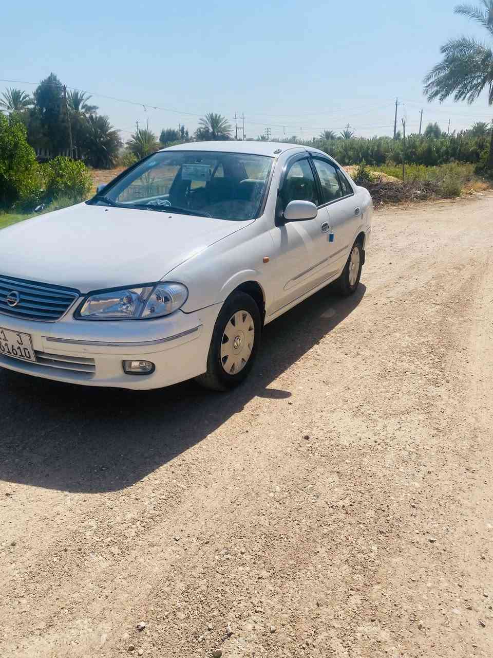للبيع نيسان سني موديل ٢٠٠٢شركا العامه  رقم بغداد كير عادي تخم تاير تبريد ثلج كير محرك جيديد مكفول السعر٧٧وبيه مجال //***********// المكان واسط الصويره
