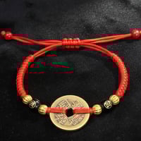 سوار عملات • أحمر • حظ وثروة