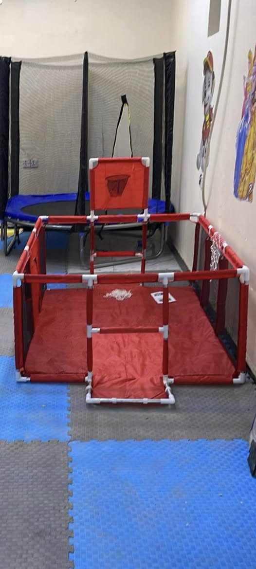 قفص اطفال وكرات 
و قطع ارضية 
١٩ قطعة نظيف مستعمل قليل 
ب٧٥ الف
يوجد توصيل داخل الاعظمية


**إذا كنت صاحب هذا الإعلان وتريد حذفه لأي سبب، رجاءا أرسل رسالة إلى الدعم الفني**