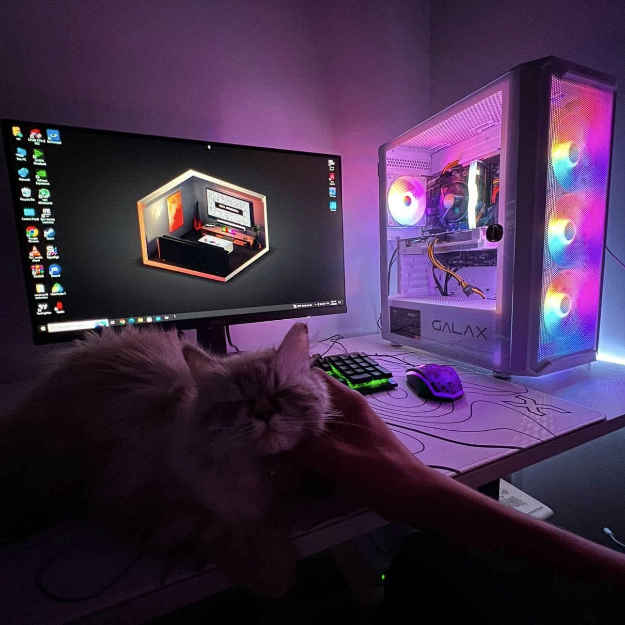 السلام عليكم تجميعة كاملة للبيع ومستحيل احد يلكه بهيج سعر بس الظروف حكمتني الكيس وحده سعره اكثر من مليون
‏i5-10400F
‏ RTX4060 اصدار خاص ابيض
رامات 16
1T تخزين
ماوس ريدراكون
كيبورد ريدراكون
سماعة رايزر
شاشة  MSI 185hz 
يو بي اس 
طاولة L
السعر مليون قفلل
 للاستفسار ***********
يوجد توصيل اني اوصله مجاني داخل بغداد فقط
