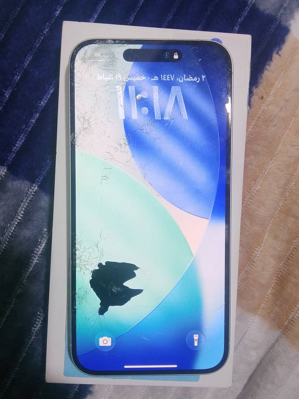 السلام عليكم
ايفون 16بلص ذاكرة 128 بعده بل ضمان الشاشه مكسورة جهاز جديد بطاريه 100مشحون 93مرة بس اي استفسار ***********
