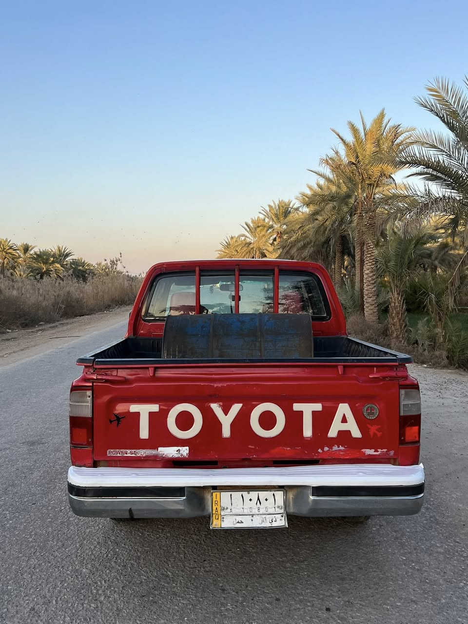 للبيع هايلوكس موديل 2005مكفوله كفاله عامه من كلشي رقم ذيقار فول مواصفات منفصل داخل احمر جاهزه 
السعر138وبيها مجال.  الاتصال  ‭***********
مكان السياره كربلاء المقدسه
