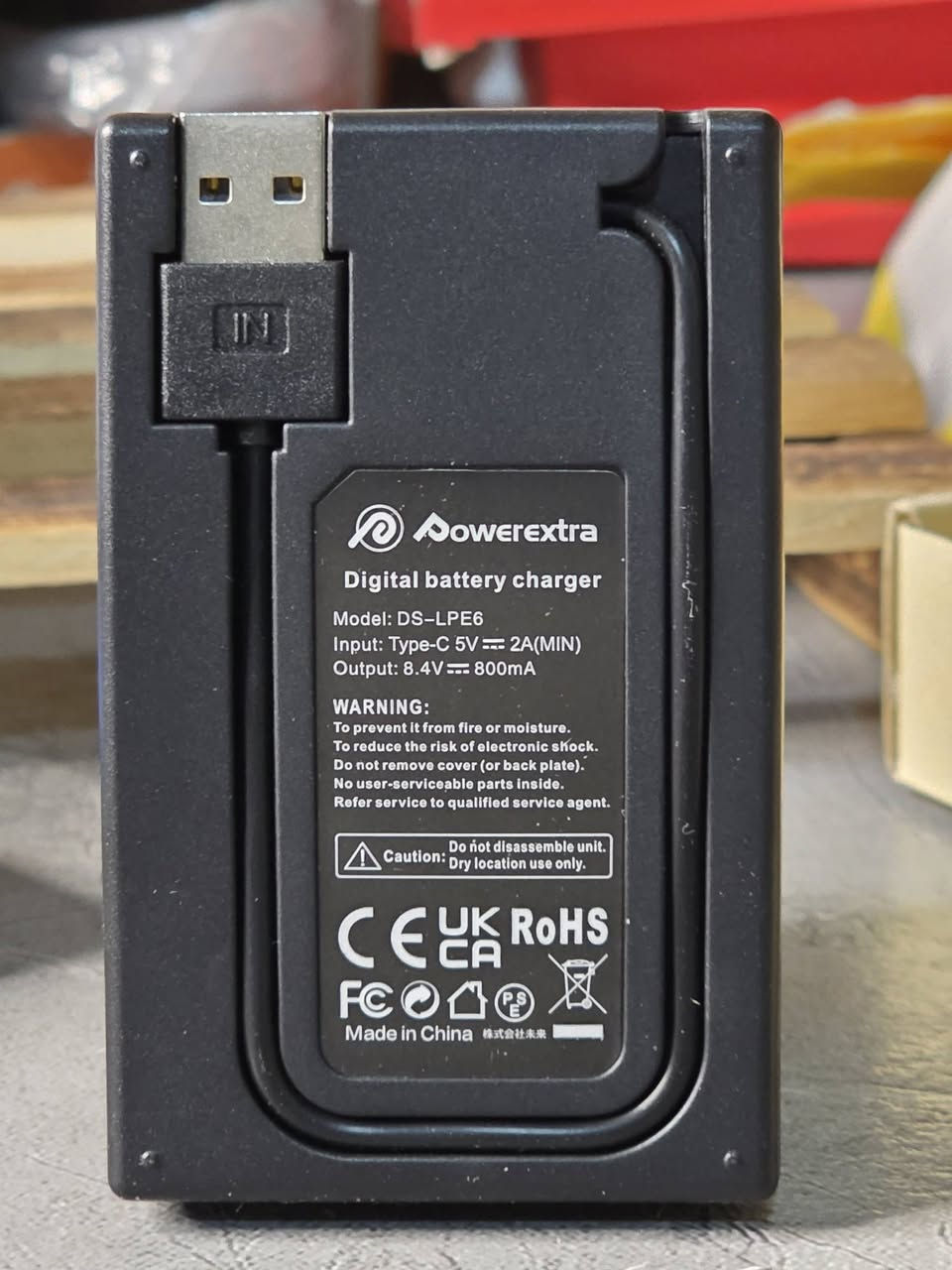 السلام عليكم قاعدة شحن مع بطاريتين  متوافق مع عدة مديلات هذا شاحن USB مزدوج من Powerextra مع بطاريتين بديلتين من طراز LP-E6. 
التوافق: متوافق مع كاميرات Canon EOS DSLR مثل 80D و 6D و 7D و 70D و 60D و 5DS R Mark II III IV.
اكتب سعر واني اجيك


**إذا كنت صاحب هذا الإعلان وتريد حذفه لأي سبب، رجاءا أرسل رسالة إلى الدعم الفني**