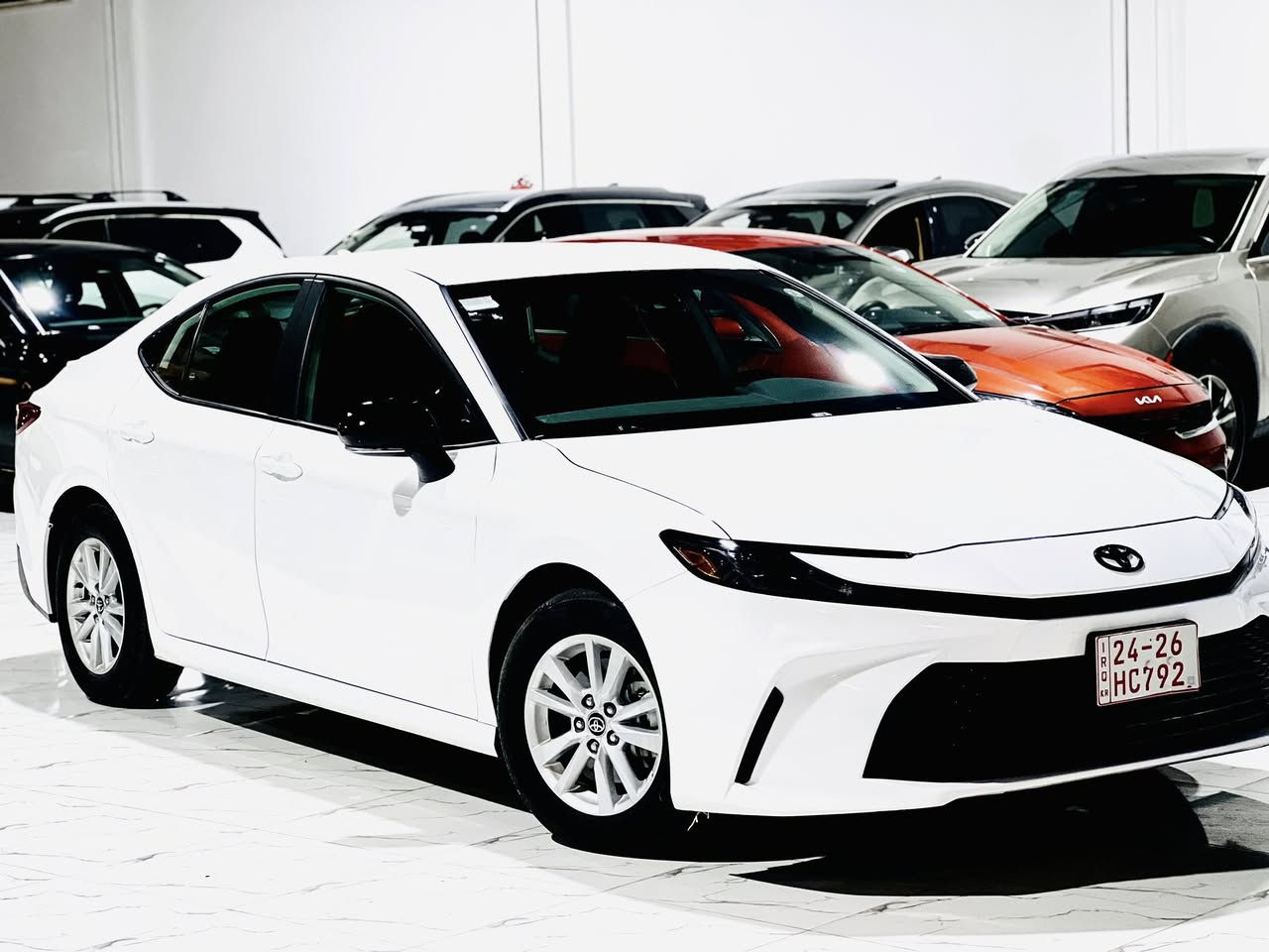 للبيع كامري هايبرد شكل جديد 2025
Camey le Black edition 
سياره نظيفه و جديدة بالباكيت بشرط حتى لايتات و دعاميات بشرط
اليوم مسوي فحص و هزه جاهز باقي بس رقم 😍
بدون ايرباك 💭
بدون صبغ 🎨
بدون تبديل 
فقط بيها شبر تعديل PDR رأس جاملغ 🔨
مواصفات  Le black edition 
بصمه تشغيل
رادارات امامي و خلفي و صفح 
صندوق شفط
لايتات ابيض زنون 💡
تحديد سرعة
شحن لاسلكي 📱
مكان اربيل 📍
‎*********** واتساب
