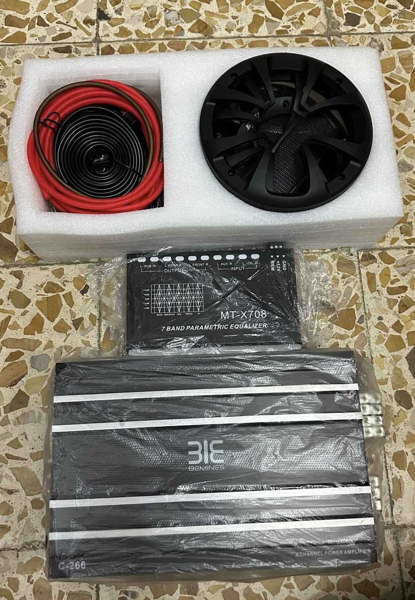 سستم صوت كامل  السعر 130 الف


**إذا كنت صاحب هذا الإعلان وتريد حذفه لأي سبب، رجاءا أرسل رسالة إلى الدعم الفني**