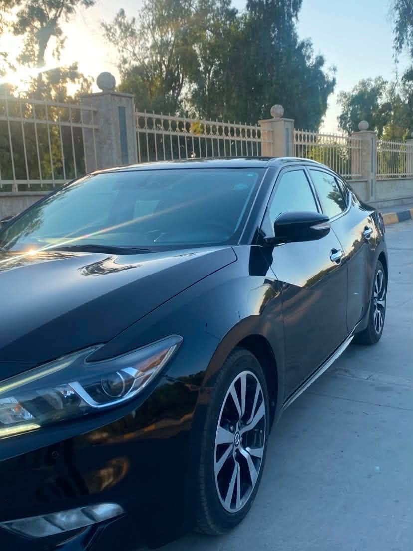للبيع Nissan Maxima  موديل 2018 sv 
84 ميل

هزه ورقم وسنوية جديد تحويل ثاني  يوم 
كشن جلد  هيترات 
تحكمات فول اوبشن  ستيرن هيتر 
شاشة ماوس تحكم بالشاشة
بصمه  تشغيل عن بعد 
تايرات جدد طخم امامي خلفي 100‎%‎
كلشي بيها جديد مابيها مصرف ربع 
لات زنون منظومة كامله 
كثير مواصفات بعد بيها 
الضرر جاملغ الخلفي ورا السكن  بالداير معجون فقط 
بدون اربك بدون دواخل بدون  كلش سليم 
 السعر 135 
***********
