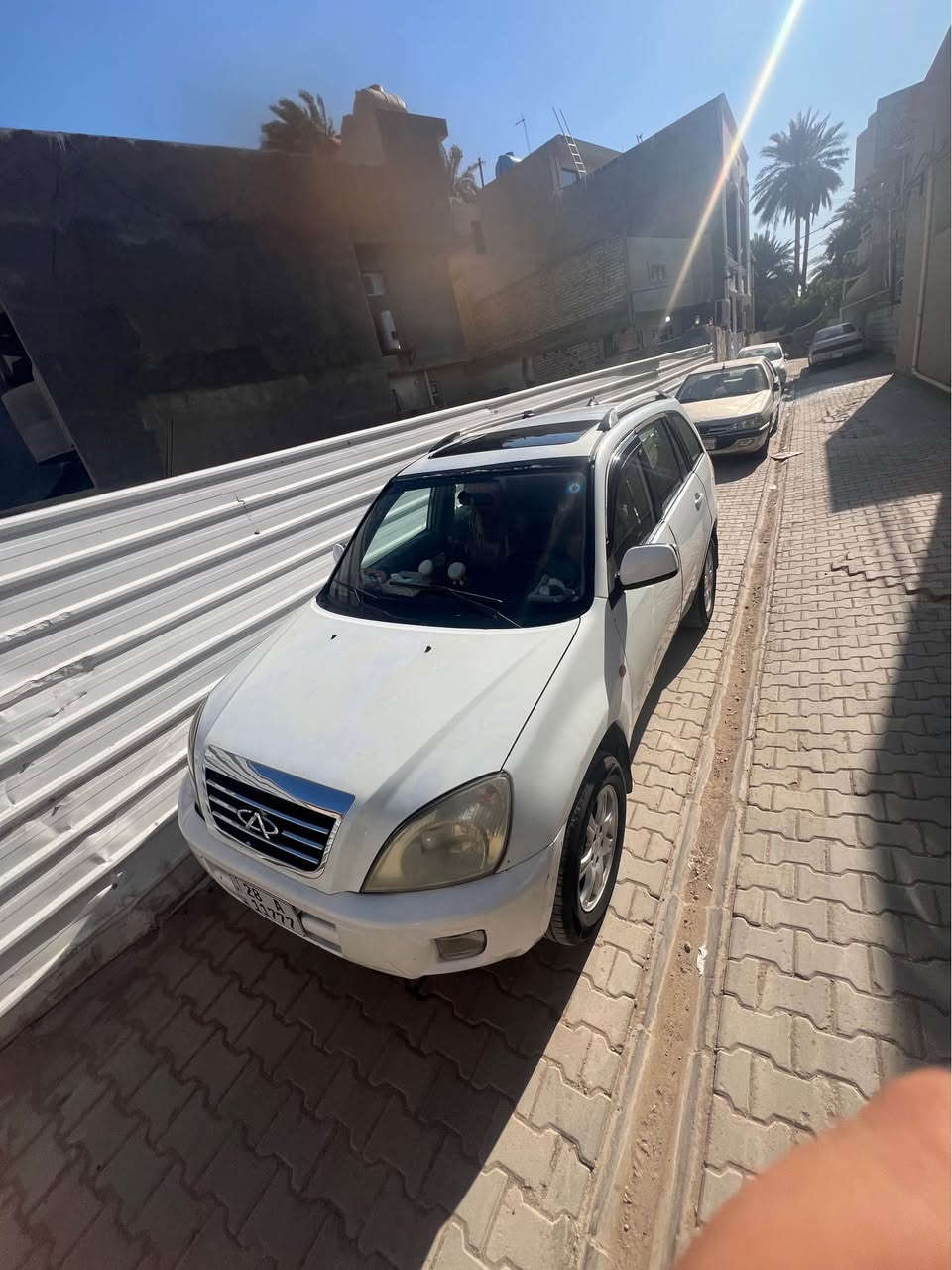 سلام عليكم للبيع فقط
شيري تيكو 2012
السياره جاهزه ومرتبه كير محرك تبريد مكفول
شواصي مكفوله سياره سوناره موجود بلصور بيه صفحت السياق كلير 
السياره فتحه بلسقف كهربايات كله شغاله 
رقم وسنويه وهزه جديده تحولي ثاني يوم بايي محافظه تتحول رقمه نجف بسمي 
مكان السياره بغداد الكريعات
سعر 57وبيه مجال حك التوجيب 
*********** تصال وتساب
***********وتساب فقط بغداد, العراق
