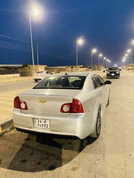 السلام عليكم 
للبيع او مراوس ماليبو 2012 كلين بدون اي ضرر خليجي سياره وظع شركه ماشيه 54 الف سياره جاهزه من كير ومحرك وتاير وصدر سياره جديده ماشاء الله السعر 95 وبيها مجال للاستفسار *********** مكاني بيجي (معرض دمشق
