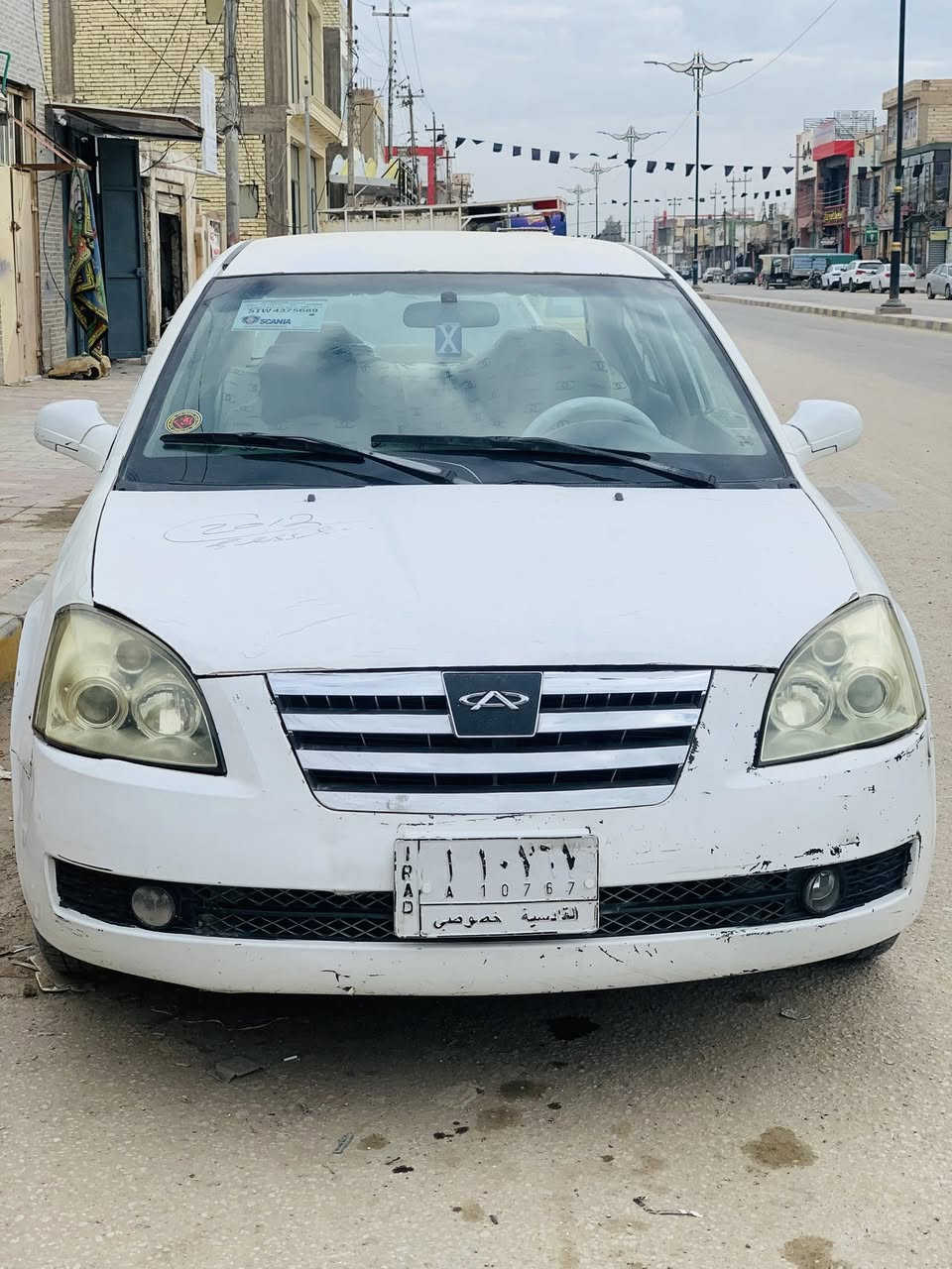 سلام عليكم للبيع شيري A5مديل 2012 سياره مكفوله من ضربه وصبغ وتبديل رقم قادسيه كير  اتماتيك مكينه جدد مال كرونه حداديه جديده جاهزه سعره 
 36وبيه مجال مكانها نجف حي الميلاد لاستفسار ***********
