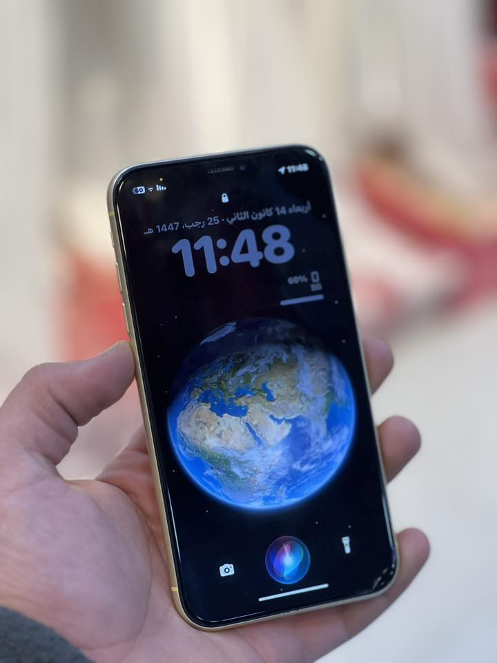 السلام عليكم اكس ار للبيع ذاكرته 128 بطاريه 77 كلشي مامبدل بي مكاني كوفه السعر 125 وبي مجال 
***********
