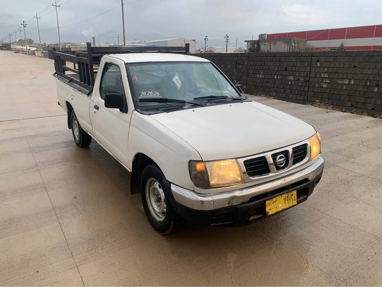 پیکاب نیسان مۆدیل 2002ئاڕم پلاسیک سلیمانی  مەکینەوگیروئەکسل بەشەرت  کامل بۆیاخ   تەبرید سعری 62گەڵا ژم***********ژمخاوەنی بۆزانیاری زیاتر سەیارەکە ئیمالی خۆیەتی  ***********شوین پیرەمەگروون السليمانية, العراق
