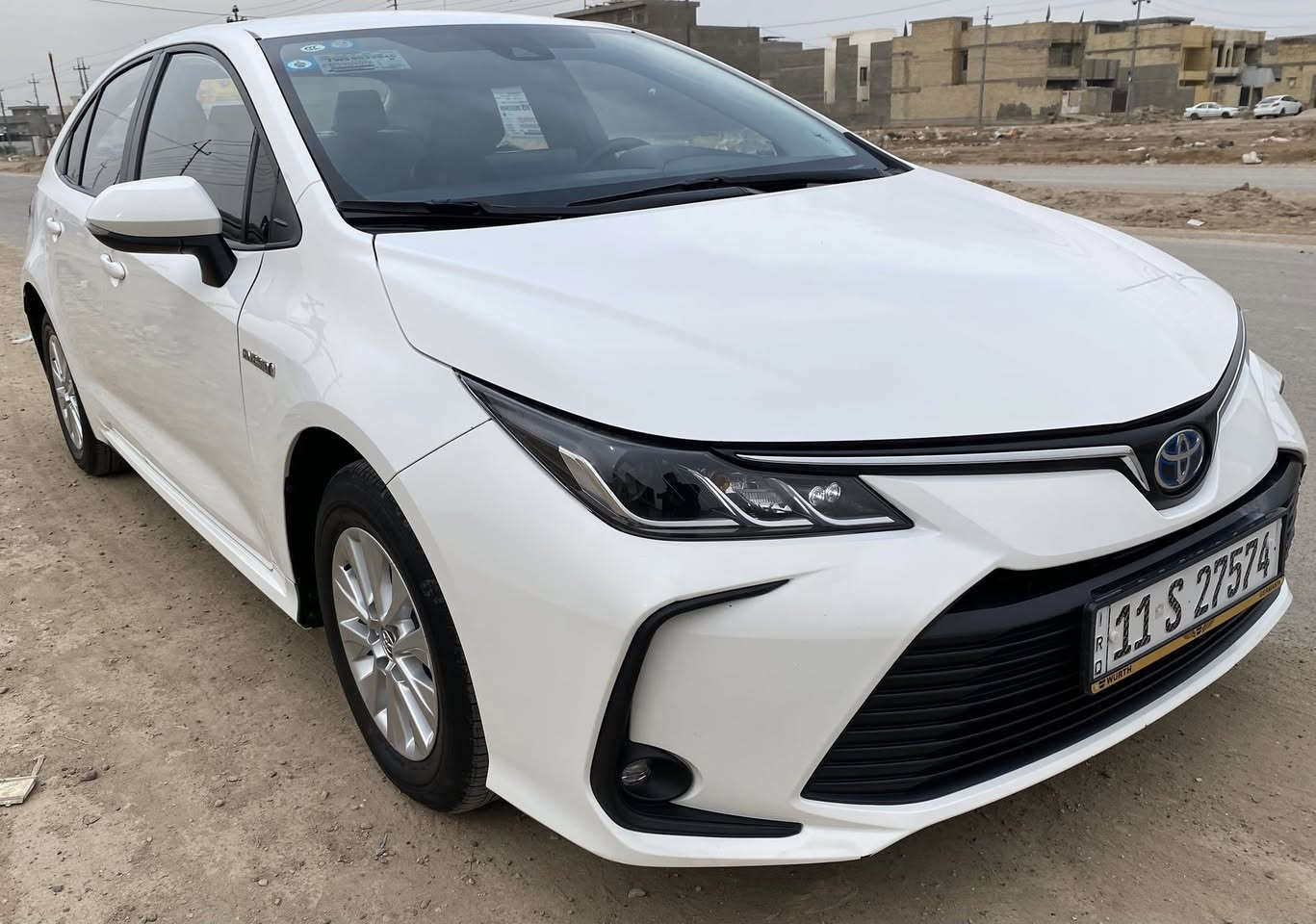 كورلا هايبرد علامة زركة
موديل 2021 

بصمة 

كشنات جلد 

تحكم ستيرن جهتين 

رادار توقف

تحديد مسار 

مثبت سرعه 

كامرة وشاشه تدعم الكار بلي 

بك لايت لد 

سايد بريك كهرباء 

واتو هولد 

كشاف زنون 

ماشية 79 قابلة للزيادة رقم بغداد انكليزي سنويه وهزه جدد 

سياره برغي بيها ما مفتوح بعدها بحالة الوكالة عدا شخوط بالدعاميه الخلفيه ممبينات بالصوره اله واحد يتقرب عليهن

سعر 138 بيه مجال مكانها بغداد

هاتف : ***********
