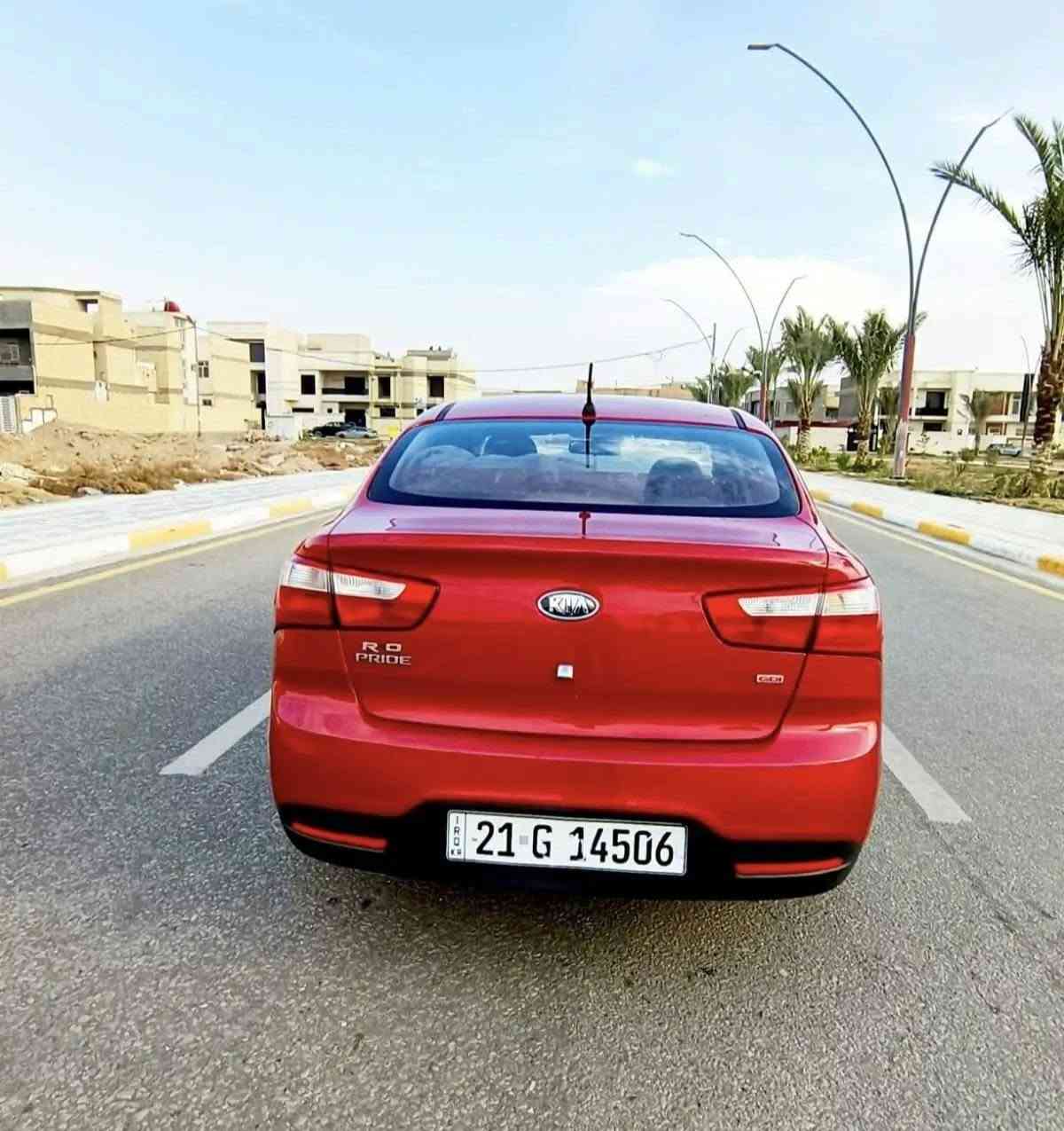 بيـــــع او مــــراوس
كيا ريو برايد، موديل 2012 ، خليجي (استيراد خاص)، باسمي، هزة جديده ، فووووول مواصفات (عدا الفتحة) كفالة عامة من الصبغ والضربة والبارد، تخم تايرات، تبريد ثلج ، صدر امامي وخلفي ممتاز، كير ومحرك ممتاز، السيارة نظيفة على وضع الشركة استخدام بيت (حتى ضلال الشركة موجود بيها والسيارة احلى من الصور جدا).
ملاحظة/يوجد جلح في القمارة كلش خفيف وشبر في قبغ الصندوق خفيف كلش وبسيط
مواصفات السيارة
بصمة+بصمة ابواب كشنات جلد تحكمات مري شفط
شاشة اواكس  بلوتوث اشاير مري ويل كب 5 حساس خلفي كشنات تدفئة حاكية مثبت سرعة دسك 4
السعر 95
للاستفسار *********** بغداد, العراق
