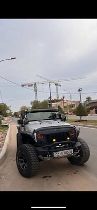 للبيع او مراوس جيب رانكلر jk فول تزويد  2012  السياره بدون صبغ كير مكي...